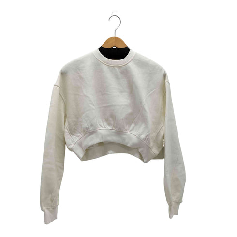 ザラ ZARA クロップドスウェット レディース import:S