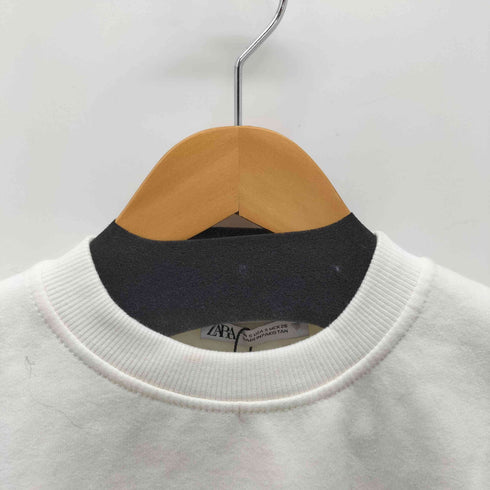 ザラ ZARA クロップドスウェット レディース import:S