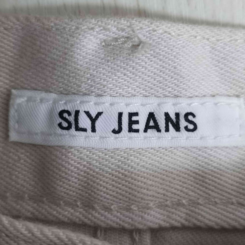 スライジーンズ SLY JEANS STEVIE HW WIDE STRAIGHT PT-B スティービー ハイウエスト ワイド ストレート デニムパンツ レディース 25