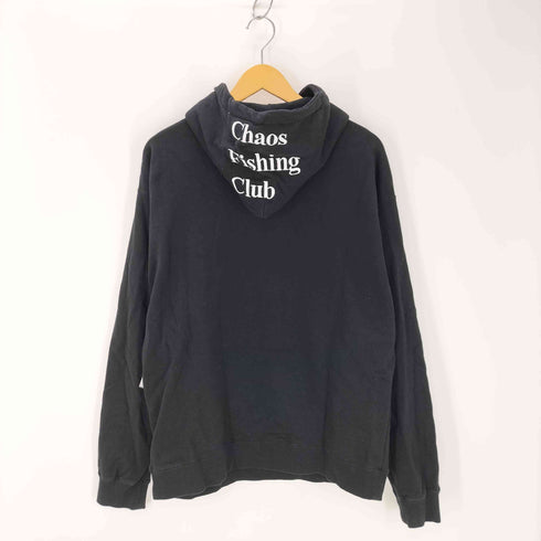 カオスフィッシングクラブ chaos fishing club LOGO HOODIE メンズ JPN:XL