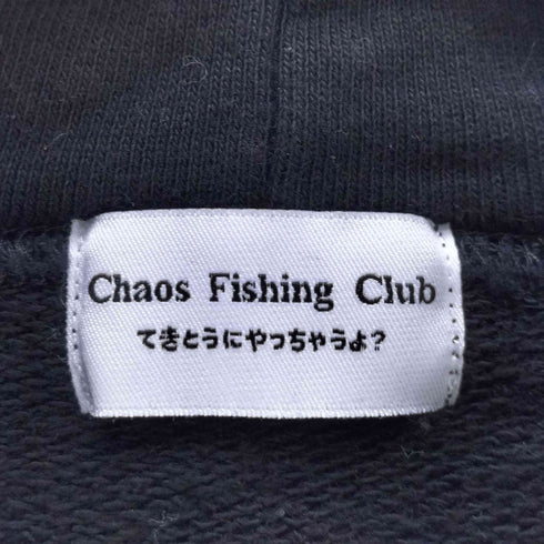 カオスフィッシングクラブ chaos fishing club LOGO HOODIE メンズ JPN:XL
