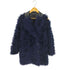 OSTWALD HELGASON モヘア ジャギーコート レディース UK:8