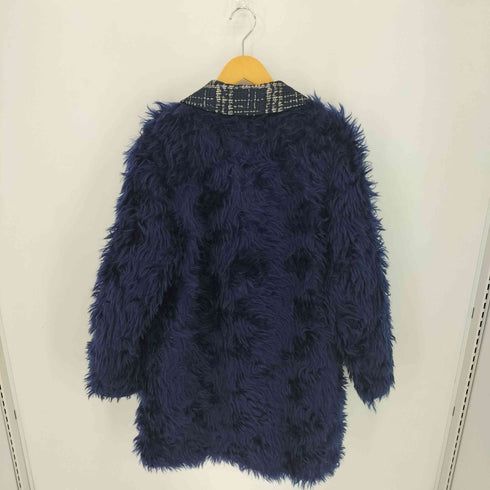 OSTWALD HELGASON モヘア ジャギーコート レディース UK:8