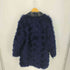 OSTWALD HELGASON モヘア ジャギーコート レディース UK:8