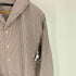 NICO nicholson&nicholson 22SS ALPS-STRIPE フリルカラー ストライプ ブラウス シャツ レディース JPN:38