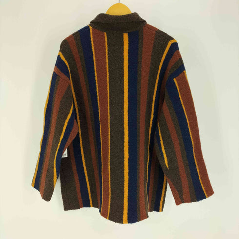 ビューティーアンドユースユナイテッドアローズ BEAUTY & YOUTH UNITED ARROWS 23AW ビッグシルエット ウール ストライプカーディガン レディース FREE