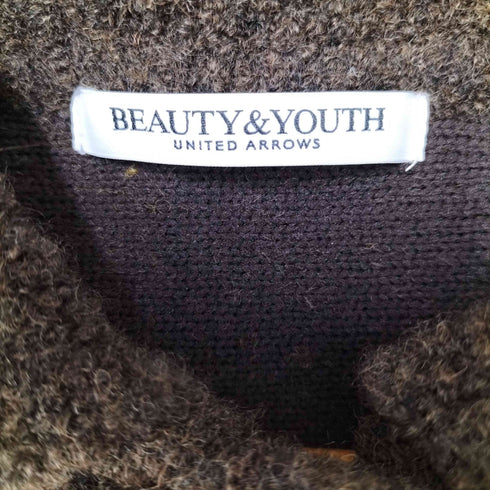 ビューティーアンドユースユナイテッドアローズ BEAUTY & YOUTH UNITED ARROWS 23AW ビッグシルエット ウール ストライプカーディガン レディース FREE
