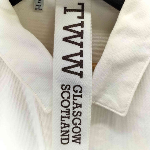 トラディショナルウェザーウェア Traditional Weatherwear UNIONCOVER101 ホワイトデニムカバーオール メンズ JPN:34
