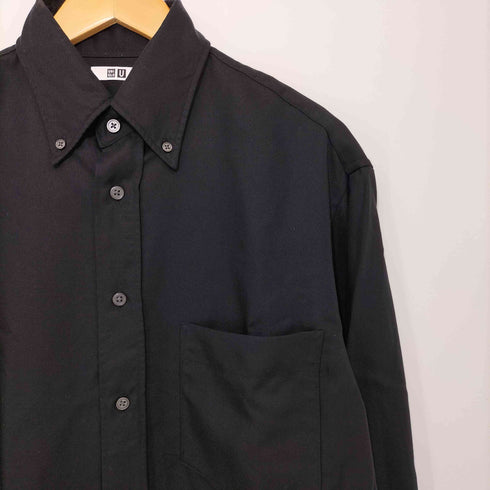 ユニクロユー UNIQLO U 2024AW ドレープシャツ メンズ JPN:M