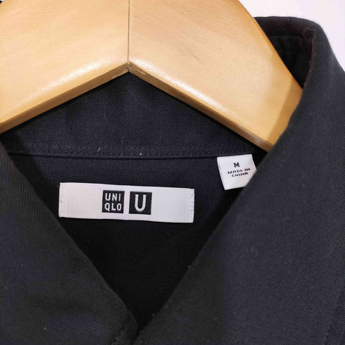 ユニクロユー UNIQLO U 2024AW ドレープシャツ メンズ JPN:M