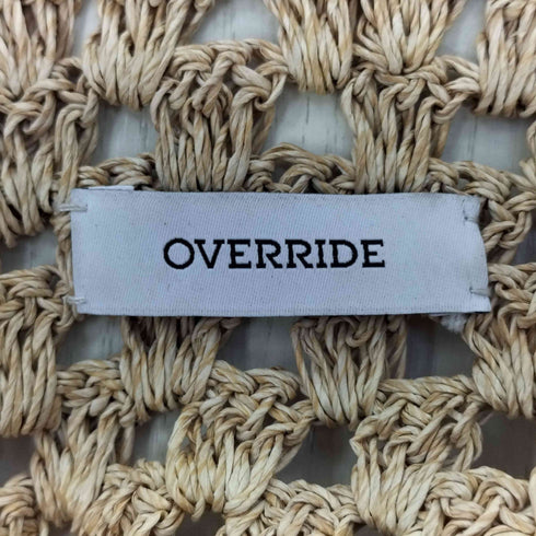 オーバーライド override 編み ハット レディース