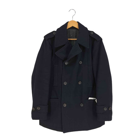 ソフネット SOPHNET. Thinsulate カシミヤ混 ウール ピーコート メンズ JPN:S