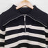 ザラ ZARA ハイネック ハーフジップ クロップド ニットセーター レディース JPN:M