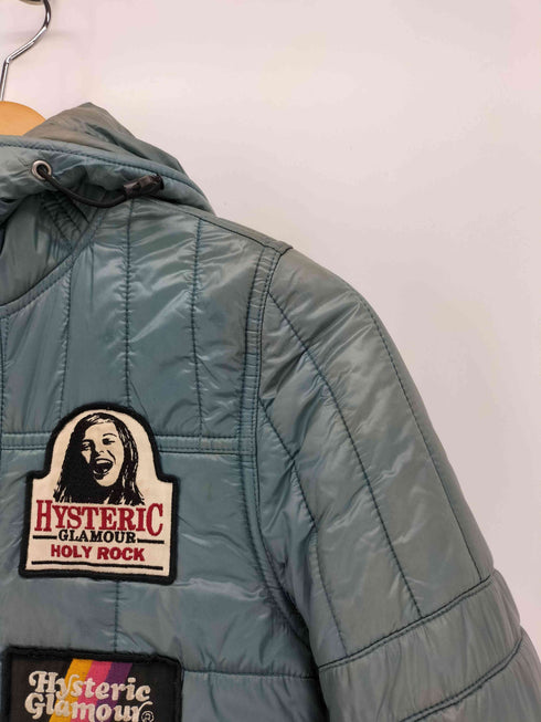 ヒステリックグラマー HYSTERIC GLAMOUR ヒスガール ワッペン PRIMALOFT プリマロフト 中綿 ジャケット メンズ FREE