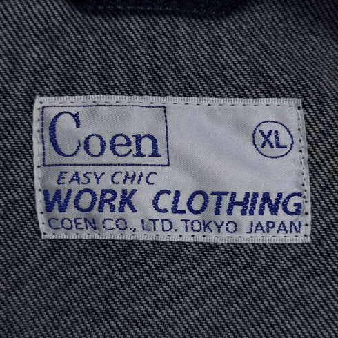 コーエン coen 別注デニムショップコート メンズ JPN:XL