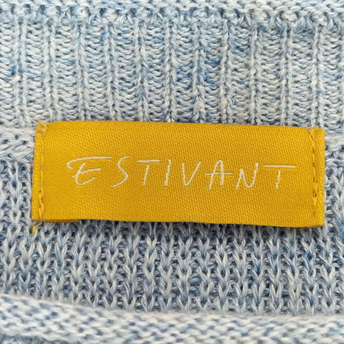 ESTIVANT ラグランスリーブ ニット メンズ