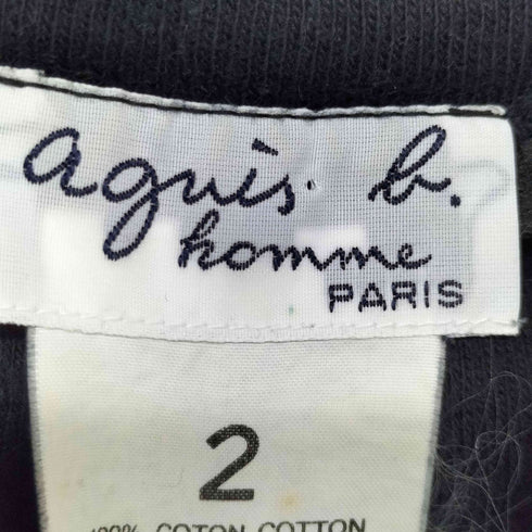 アニエスベーオム Agnes b.homme 90S ハーフジップコットントップス メンズ JPN:2