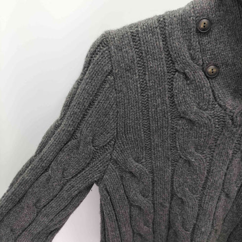 ポロバイラルフローレン Polo by RALPH LAUREN ショールカラーケーブル編みニットセーター レディース JPN:M