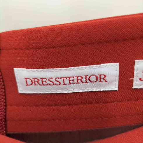 ドレステリア DRESSTERIOR Aラインバックジッパースカート レディース 38