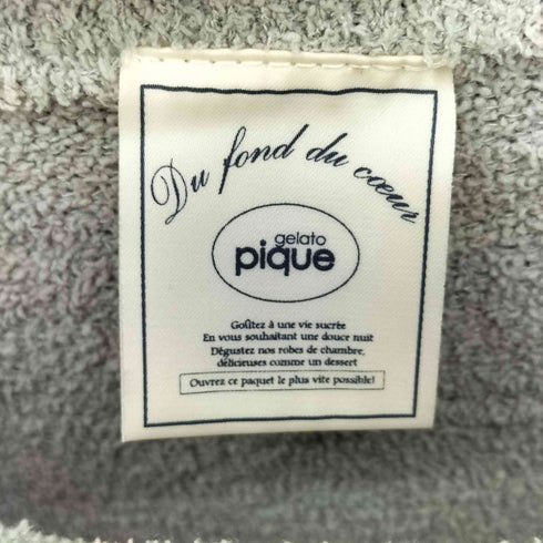 ジェラートピケ gelato pique エアリーシルクモコプルオーバー レディース FREE