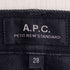 アーペーセー A.P.C. ブラック スキニーデニムパンツ レディース 28