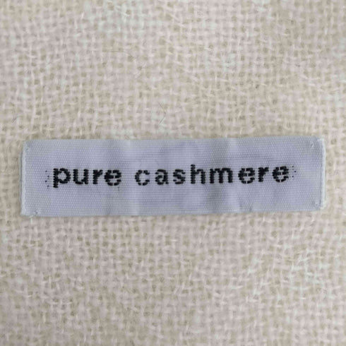pure cashmere ピュアカシミア マフラー レディース