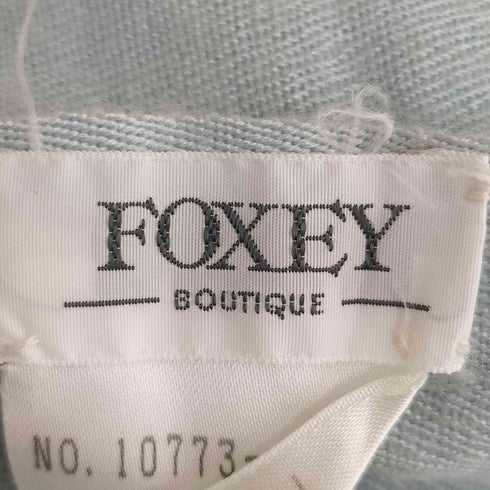 FOXEY BOUTIQUE シルク混 マフラー レディース
