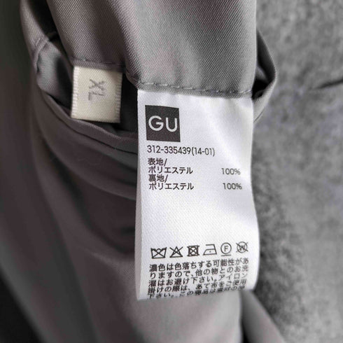 ジーユー GU ニットメルトンチェスターコート メンズ JPN:XL
