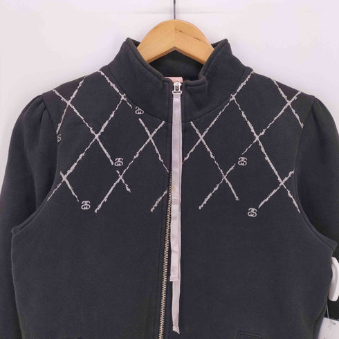 ステューシー Stussy ハイネックジップスウェット レディース import:M