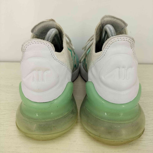 ナイキ NIKE Women's Air Max 270 Flyknit Igloo White/Clear Emerald/Black レディース JPN:23.5