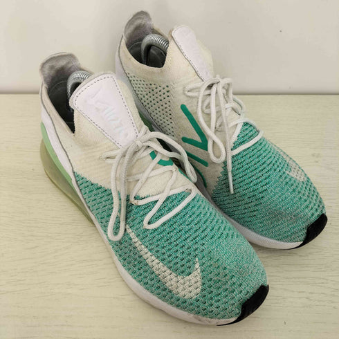 ナイキ NIKE Women's Air Max 270 Flyknit Igloo White/Clear Emerald/Black レディース JPN:23.5