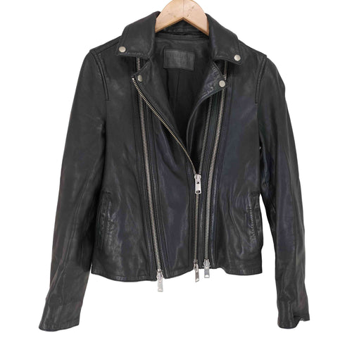 オールセインツ ALLSAINTS ダブルライダースラムレザージャケット レディース US:0-2