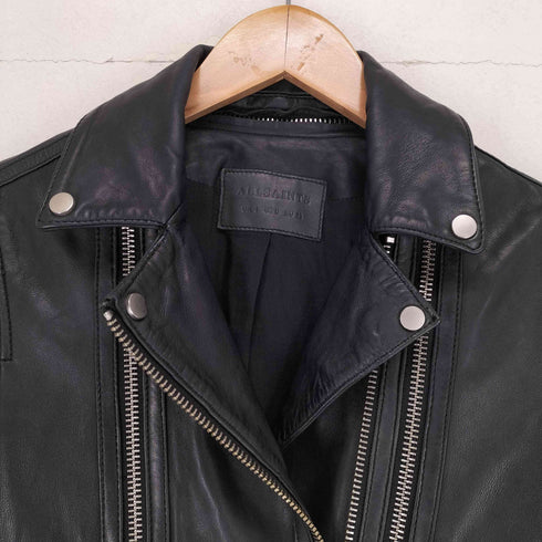 オールセインツ ALLSAINTS ダブルライダースラムレザージャケット レディース US:0-2