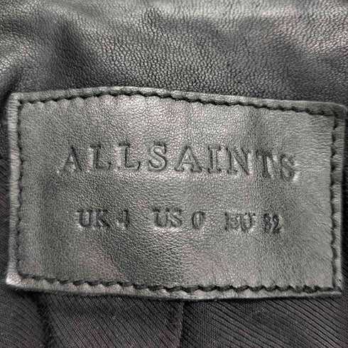 オールセインツ ALLSAINTS ダブルライダースラムレザージャケット レディース US:0-2