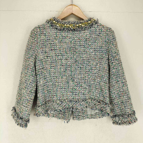グレースコンチネンタル GRACE CONTINENTAL ビジュー装飾ショートジャケット レディース JPN:36