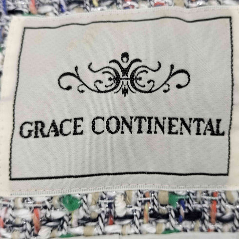 グレースコンチネンタル GRACE CONTINENTAL ビジュー装飾ショートジャケット レディース JPN:36