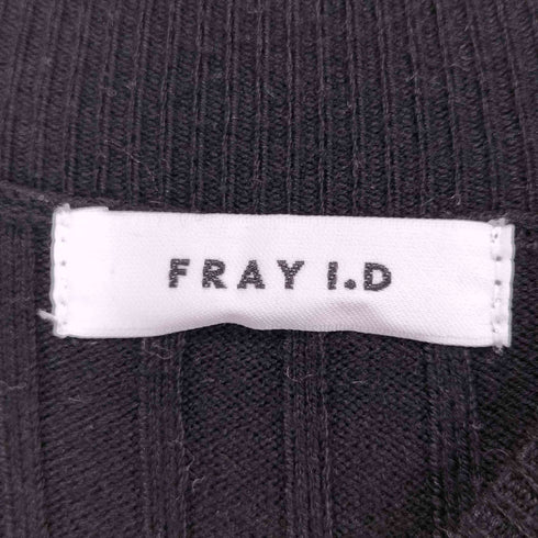 フレイアイディー FRAY I.D リブニットコンビチェックワンピース レディース JPN:0