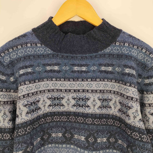 ウールリッチ WOOLRICH ノルディック柄 ウール ハイネックニット レディース import:S