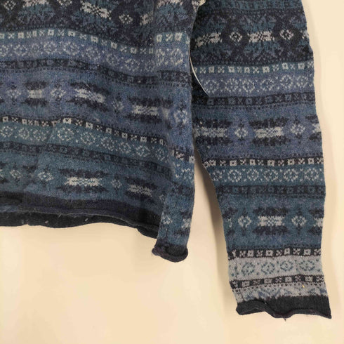ウールリッチ WOOLRICH ノルディック柄 ウール ハイネックニット レディース import:S