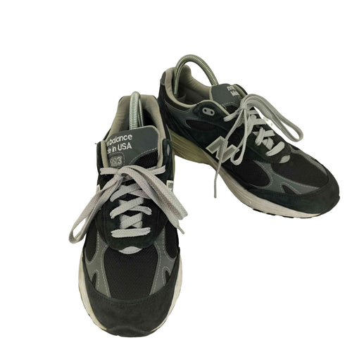 ニューバランス NEW BALANCE 993 BLACK ローカットスニーカー メンズ JPN:28