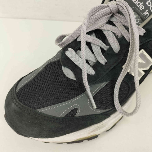 ニューバランス NEW BALANCE 993 BLACK ローカットスニーカー メンズ JPN:28