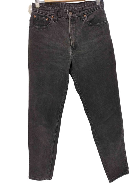 リーバイス Levis 550 ボタン裏216刻印 RELAXED FIT TAPERED LEG ブラックデニム パンツ メンズ JPN:M
