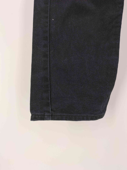 リーバイス Levis 00S ボタン裏606刻印 06年製 606-36 テーパード ブラックデニム メンズ W29 L32