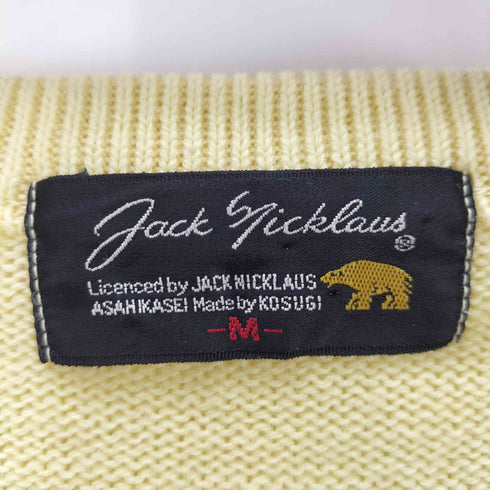 ジャックニクラス jack nicklaus アーガイル柄Vネックニット メンズ