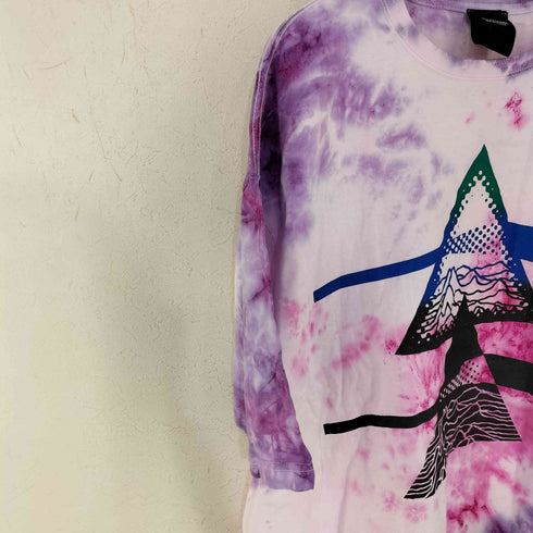 ALLAROUND NOPLEASURES タイダイ染めプリントTシャツ メンズ