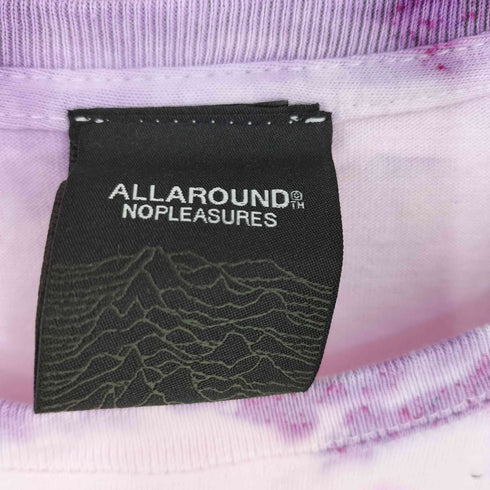 ALLAROUND NOPLEASURES タイダイ染めプリントTシャツ メンズ