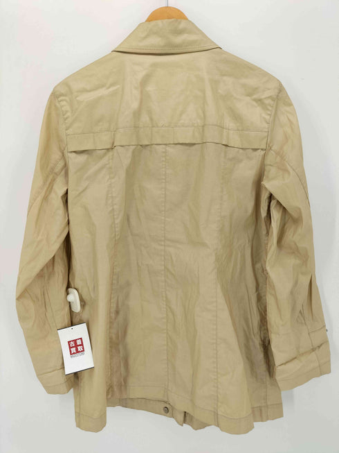 バーバリーロンドン BURBERRY LONDON ノバチェック マルチポケット 比翼 ジップアップ ジャケット レディース