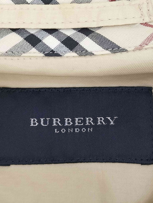 バーバリーロンドン BURBERRY LONDON ノバチェック マルチポケット 比翼 ジップアップ ジャケット レディース