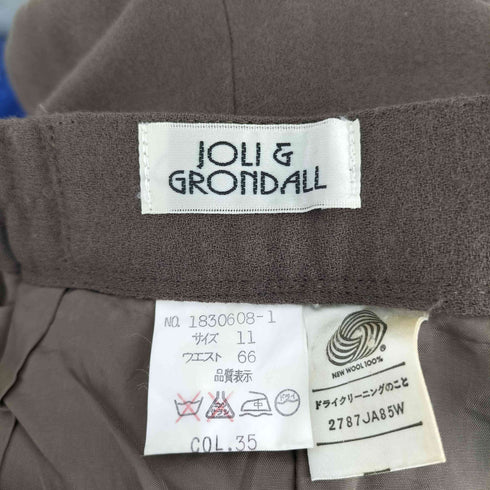 JOLI&GRONDALL ウール キュロットパンツ レディース 11