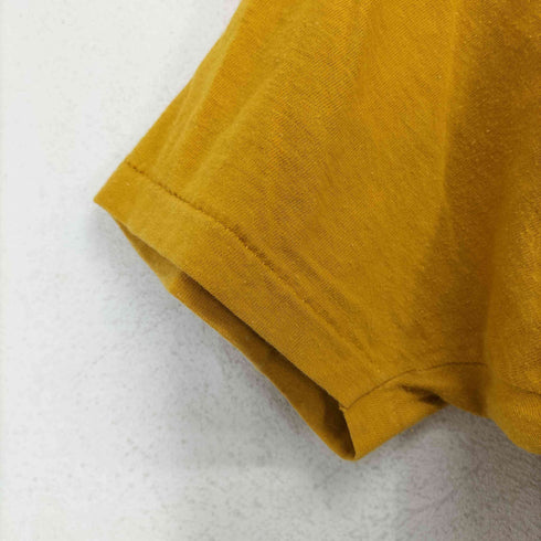 シングルステッチ ALOHA MEANS LOVE 染み込みプリントS/S TEE メンズ